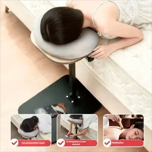 Adjustable Massage Support Frame, Eye Surgery Recovery Pillow for Home Use, Customizable Height and Headrest Angle