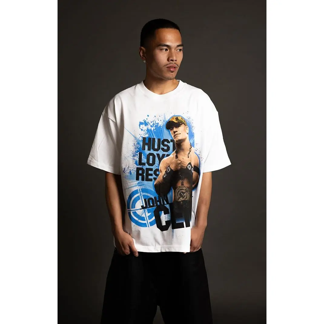 PacSun Men's WWE WrestleMania John Cena Splatter T-Shirt - Multicolor