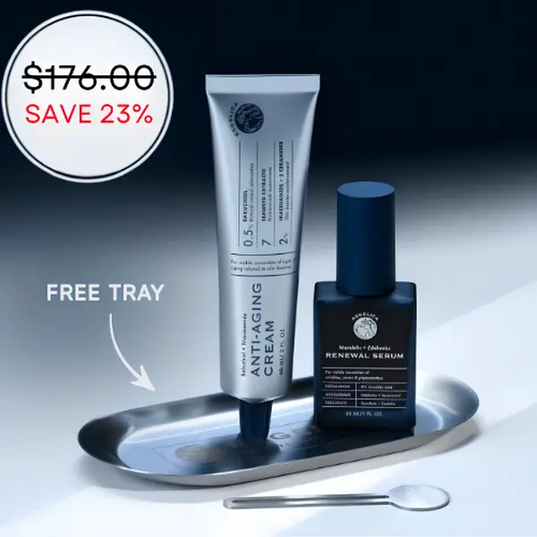 Regelica Anti-Aging Skincare Set + FREE Vanity Tray