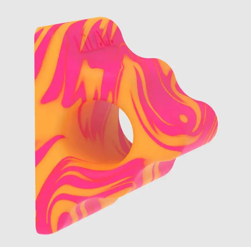 popsockets Wavy Triangle Sunset Swirl MagSafe PopGrip
