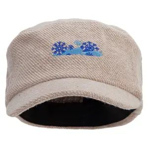 Winter Elements Wool Fashion Fitted Engineer Cap