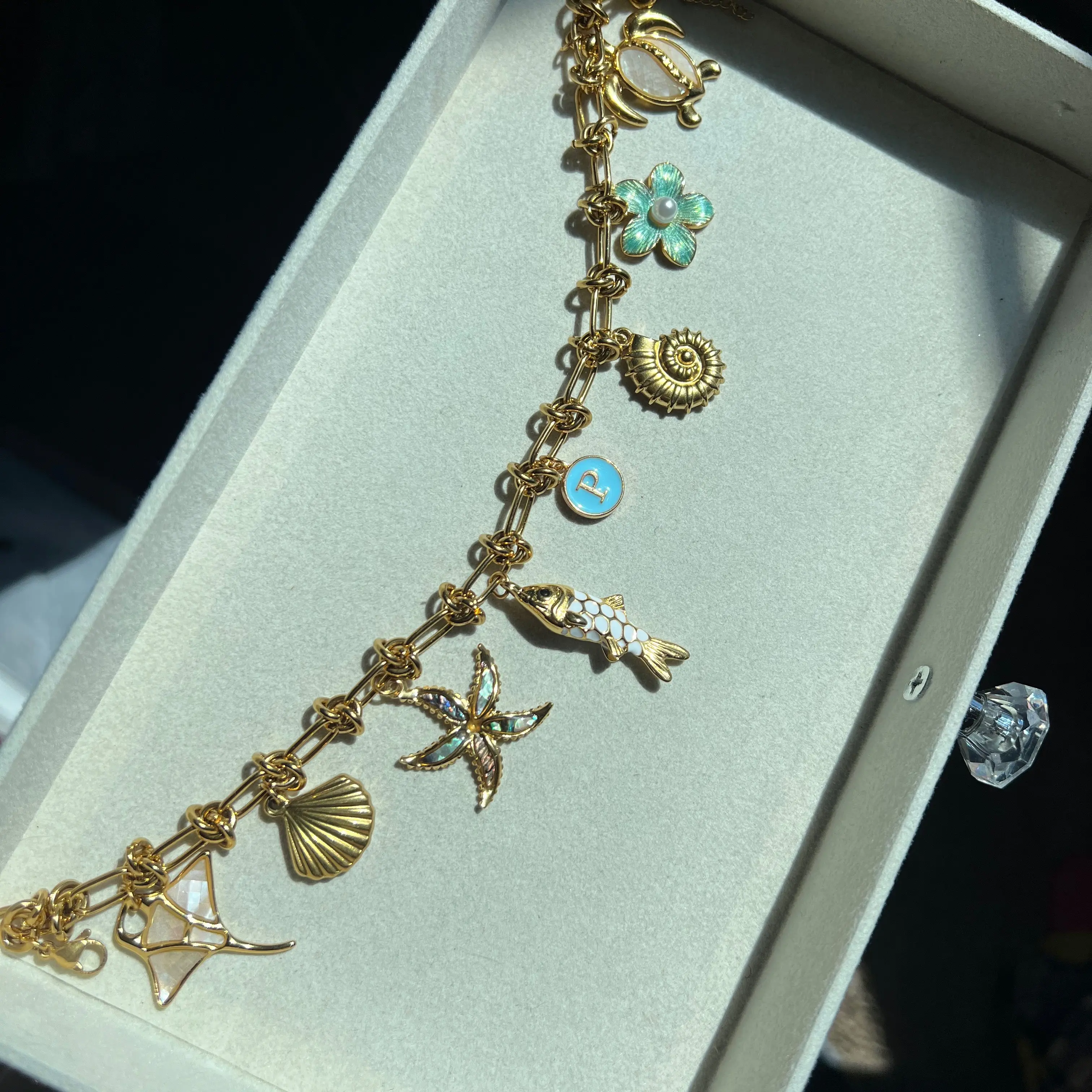 Custom Charm Anklet