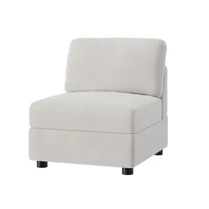 Garvee 128" L-Shaped Modular Sectional Sofa, 9-Seater Convertible Couch with 2 Storage Ottomans, Modern Oversized Sleeper Sofa Featuring 2 Pillows, Removable Cover, and Deep Seat Comfort for Living Room