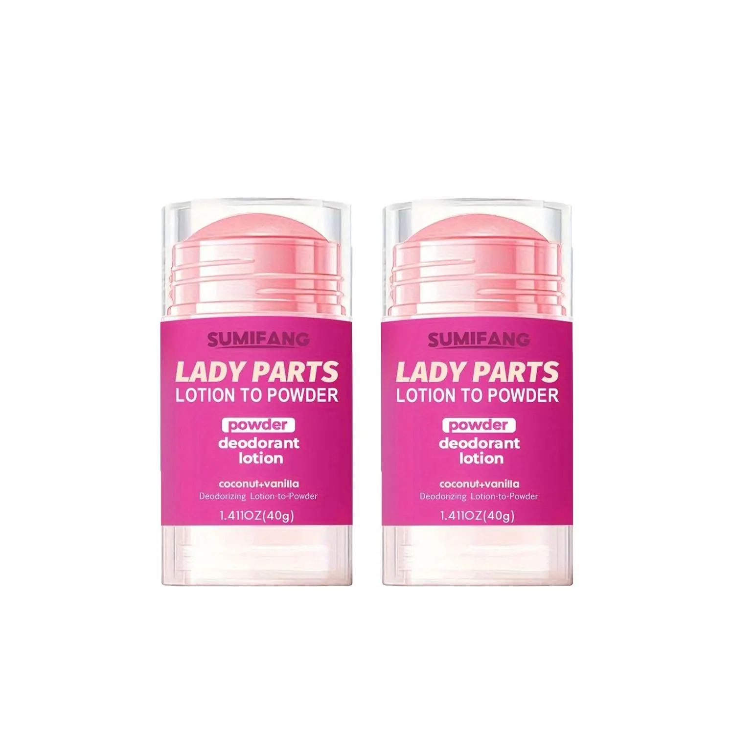 Women's Body Deodorant, Aluminum-Free and Baking Soda Free, Long-Lasting 72-Hour Freshness, No Rubbing Needed, Convenient Formula, Body care, 2pcs