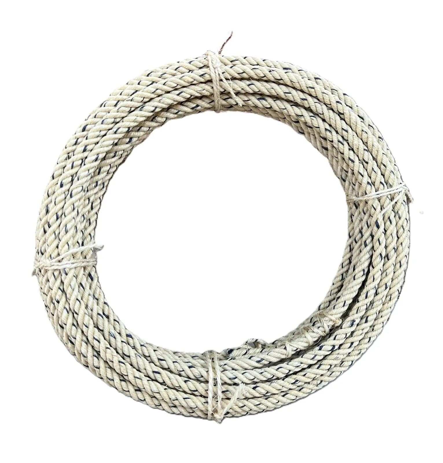 65 ft Authentic Ixtle Mexican Charro Rope Handmade Heavy Duty Durable Reata Para Laza Chavinda de Ixtle 2.75 lb 3/8 inch Thickness