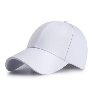 White Basic Snapback Hats