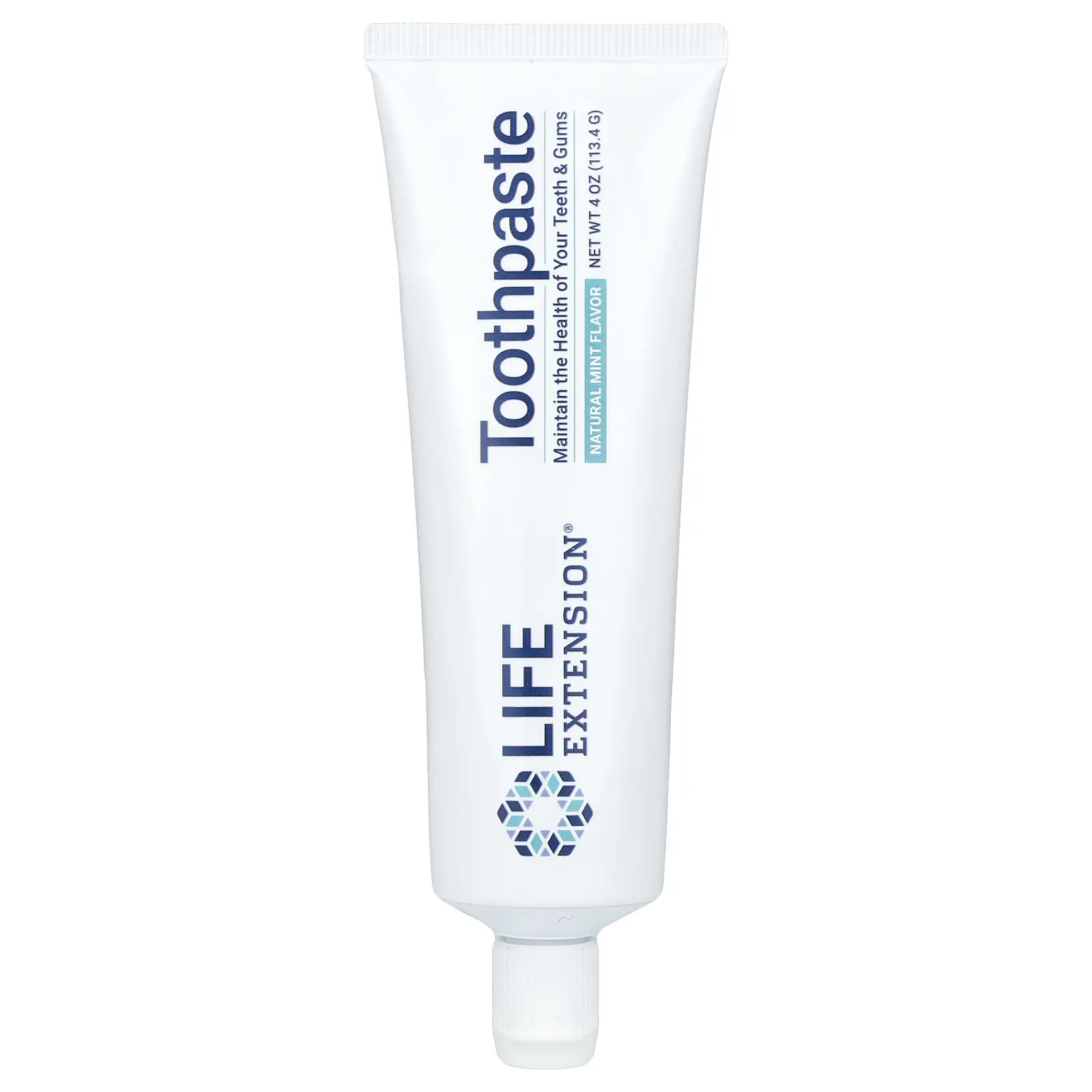 Life Extension Fluoride-Free Toothpaste, Natural Mint, 4 oz (113.4 g)