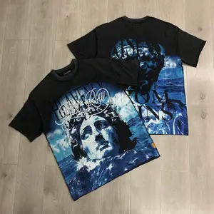 Premium Washed FIRST ROW T-Shirt, American Vintage Hot Drill Letter Print, Unisex Oversized Streetwear Tee, High Quality Heavy Fabric Short Sleeve, Hip Hop Y2K Trendy Casual Fashion Top for Men Women Daily Street Style--Ridge Street Sportwear