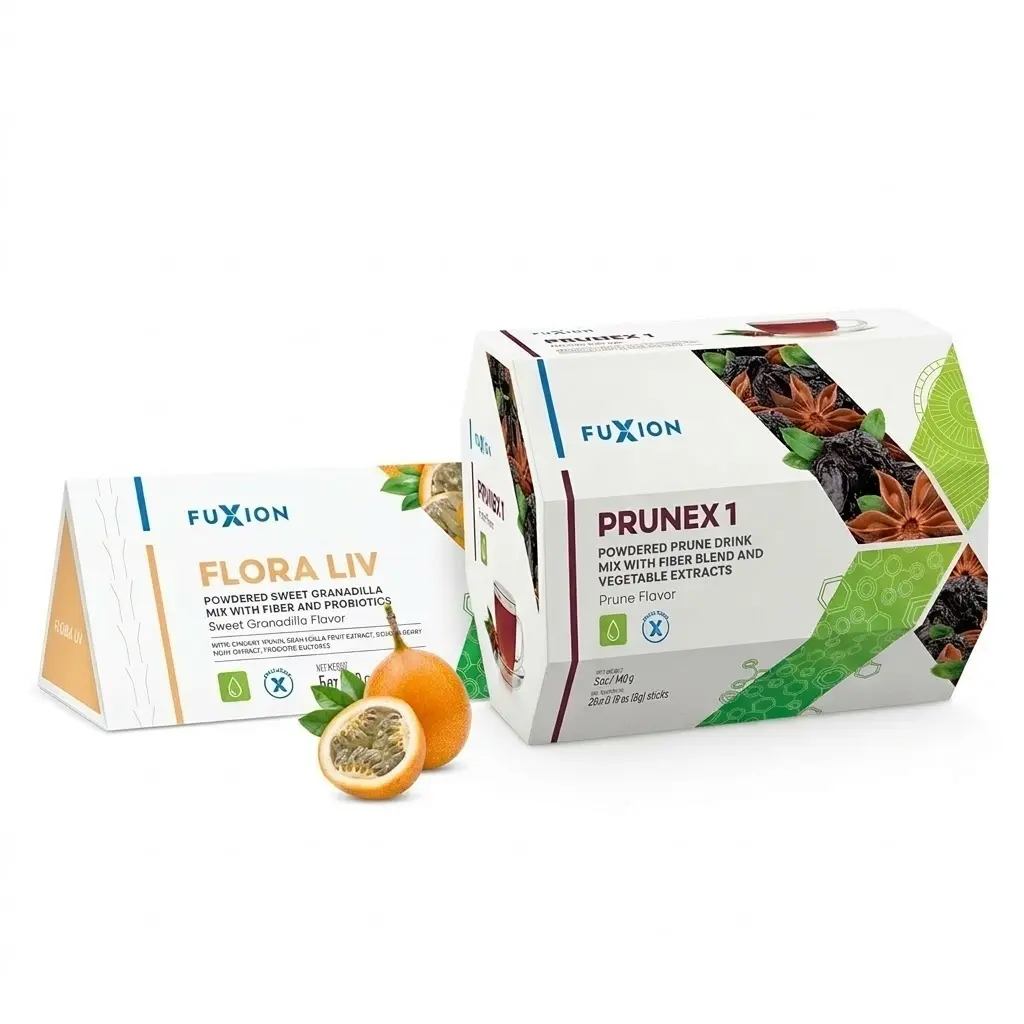 Fuxion Herbal Tea Drink Mix Kit (Flora Liv + Prunex) - TikTok Shop
