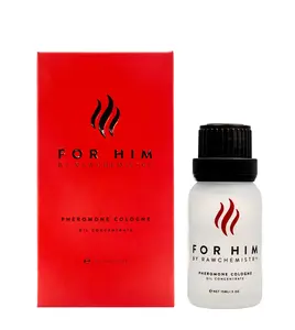 RawChemistry For Him Pheromone Cologne Oil Concentrate – 15 ml (0.5 oz), Bold Extra Strength, Pheromone-Infused Oil-Based Fragrance for Men