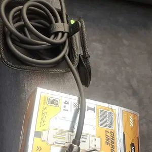 Product Review of MFish Armored Dragon I 4-in-1 Multi 240W Fast Charging super Liquid Silicone Cable with USB A Type C Lightning for iPhone17&Samsung Laptops  Charger from E**R T** V**T ** T**n