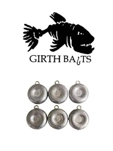 25 Ct. 5 oz River Coin Sinkers For Fishing