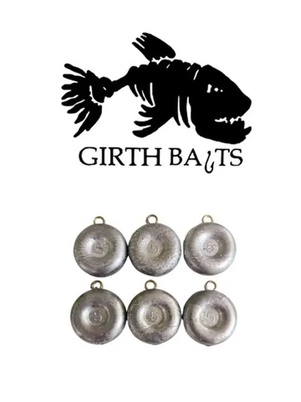 25 Ct. 5 oz River Coin Sinkers For Fishing