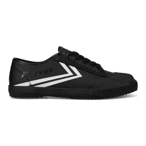 Feiyue Performance Fashion Shoes | Lightweight Black and Green Vegan Leather Footwear Casual Shoes | Gum Sole | Unisex Sizing | Fe Lo 1920    Athletic Sports Shoes Trainer