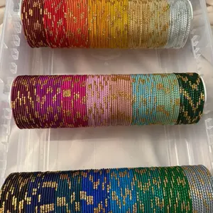 Shine Glitter bangles set