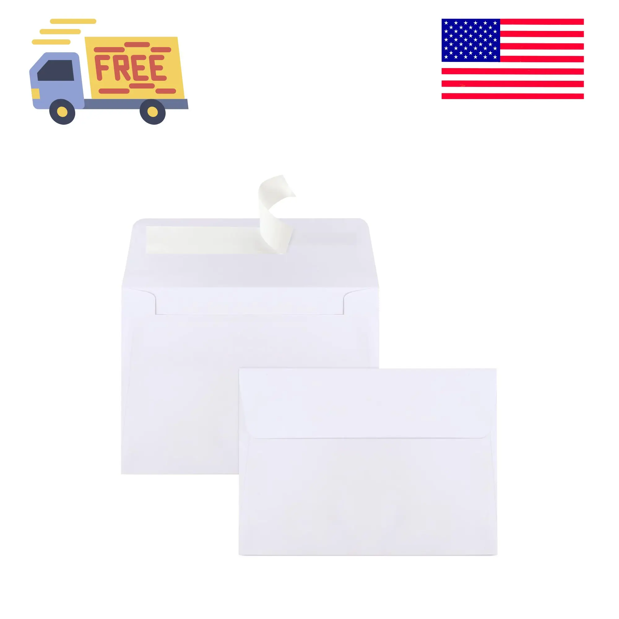 90 Packs A1 Envelopes, 3.625x5.125" Envelopes White, Small Envelope RSVP Envelope