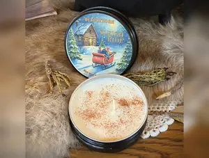 Sleigh Ride Candle Tin   