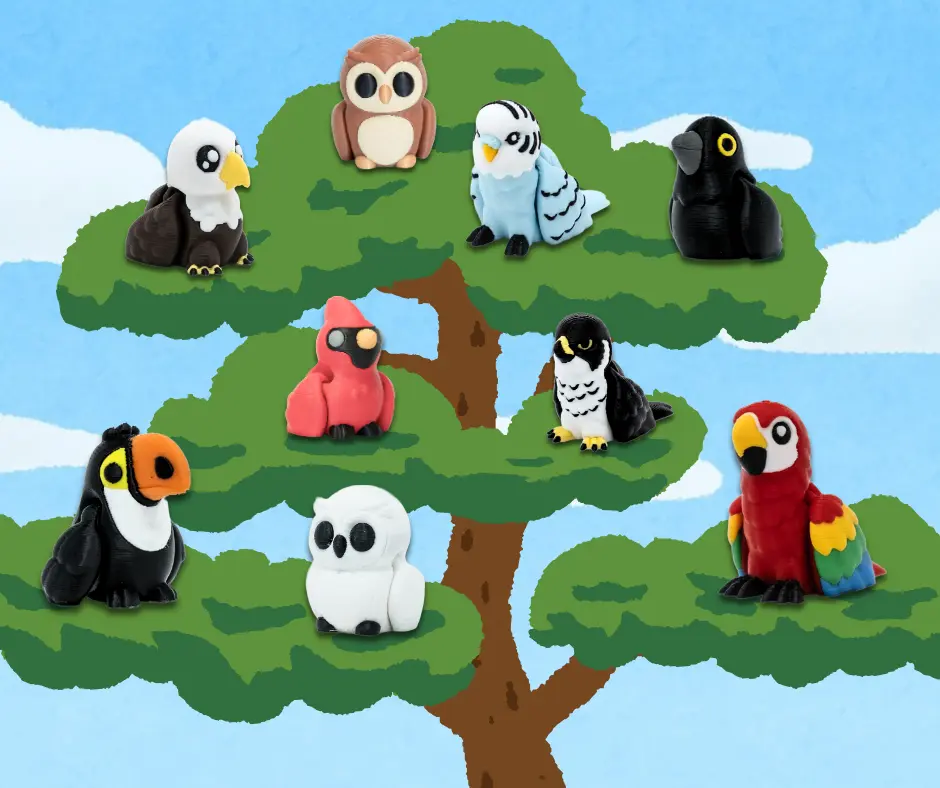 Mini Animals - Birds