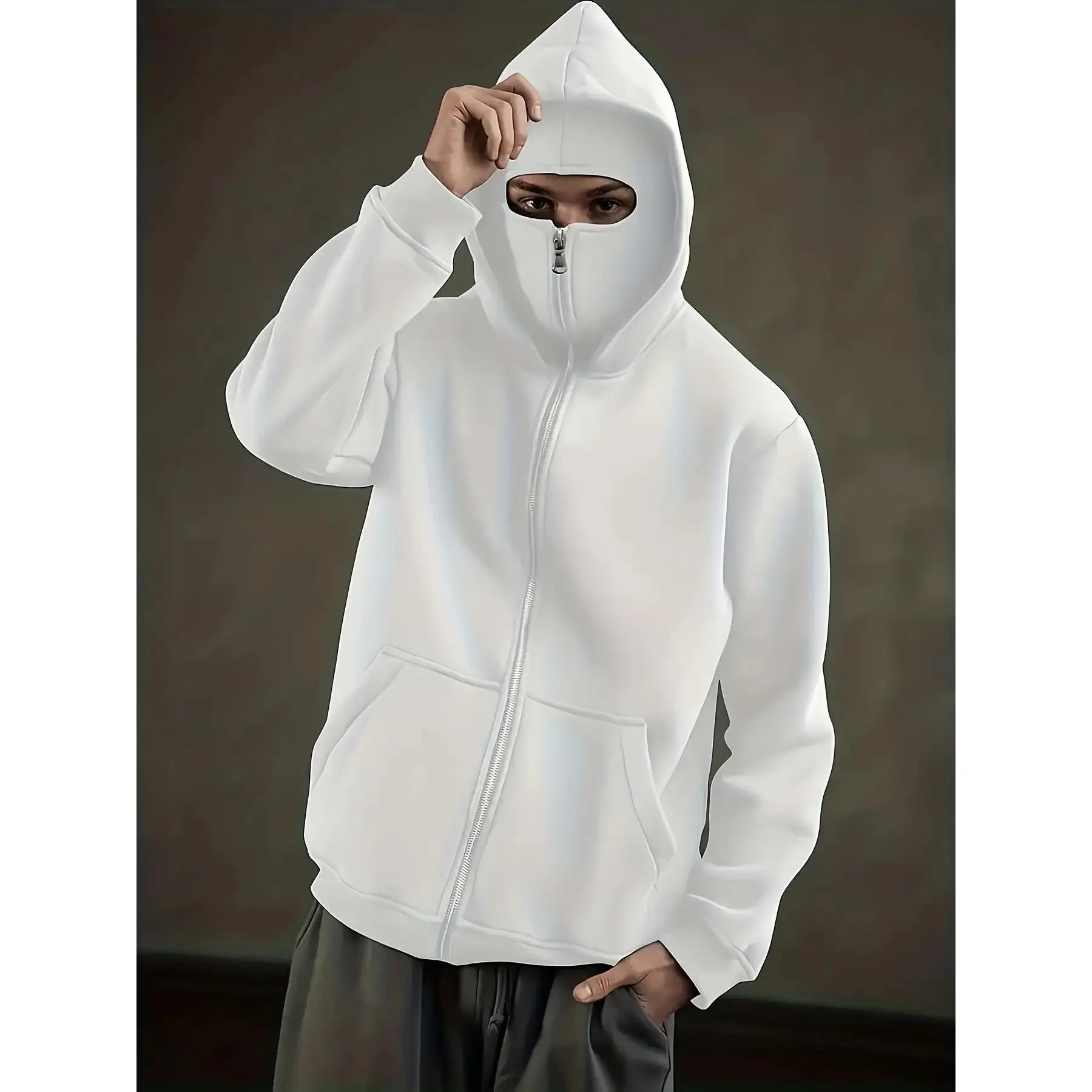 ジャケット・アウター FIFTEEN LOVE ~NKzip white~ (U:nity size) Girls-Zip-Up-Jacket-No-Hood-