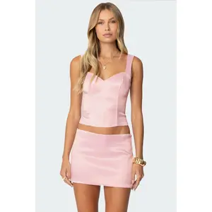 Camila Satin Effect Corset