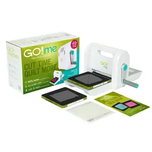 AccuQuilt Go! Me Fabric Cutter Starter Set Kit