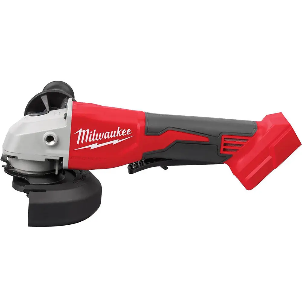 Milwaukee M18™ Series Brushless Motor Angle Grinder (2686-20) - 4-1/2 in./5 in. Paddle Switch Model for Metal Surface Grinding Tasks