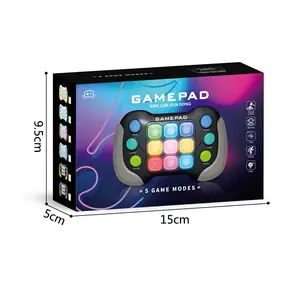 Star Wheel Rolling Game Machine Puzzle Speed Push Heavy Hit Mole Toy Sound Light Game Handheld Stress Relief Challenge Click Game