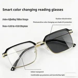 Multifunctional Autofocus Reading Glasses, UV & Blue Light Protection, High-Definition Lenses, Soft Silicone Nose Pads, Unisex