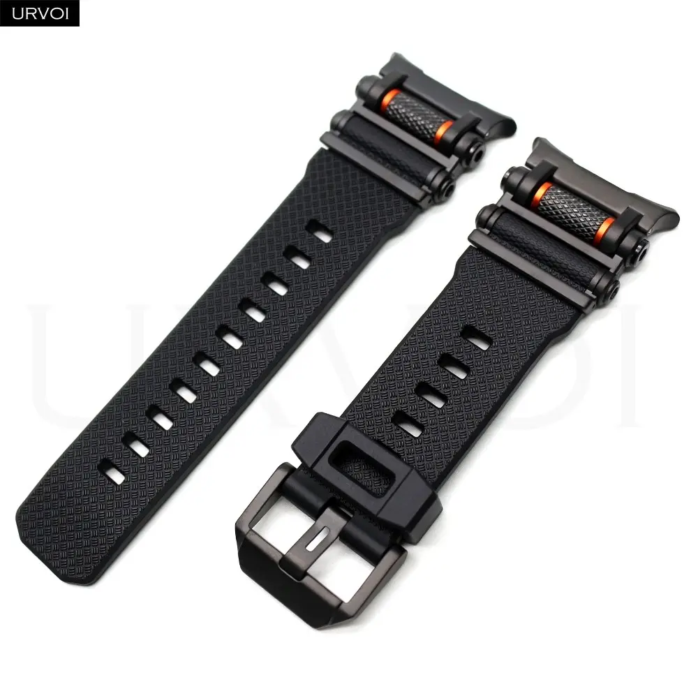 URVOI band for Galaxy Watch Ultra 2025 47mm Smartwatch Strap Liquid silicone rubber strap Durability secure pin buckle easy fit Stress-relief rotating wheel Smartwatch Accessories Smart Watch Straps