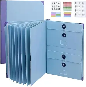Important Document Organizer – Damage-resistant folio folder with labeled pockets for birth certificates, passports, and emergency papers. No more frantic searching when you need them most. Perfect for home, school, or office.