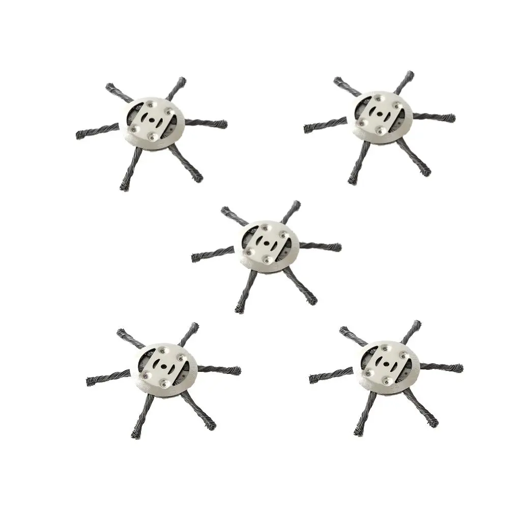 Steel Wire Grass Head Weed Cutting Disk Electric Lawn Mower Garden Tool, Grass Trimmer Head, Durable Metal Parts, Essential for Home Gardening and Lawn Care