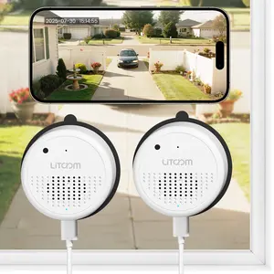 [2 pack]Litokam 3MP 2K Window Camera, 5G&2.4GHz Indoor Cameras for Home Security with Al FULL Color Night Vision,Person/Motion/Sound Detection & Real Time Alerts,24/7 Recording,Easy & Quick Install,high speed transmission,mini camera,Card Installation