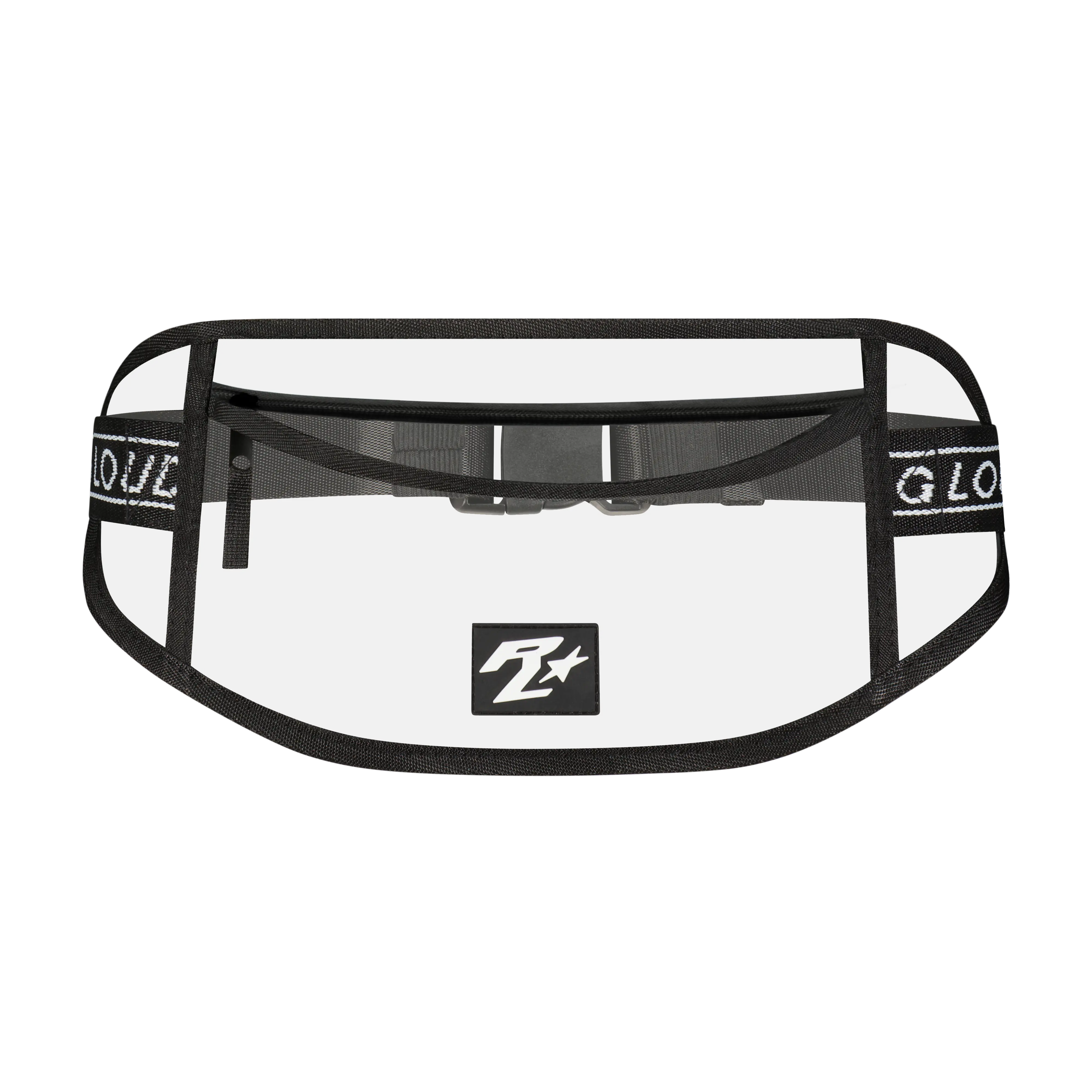 RL Black Clear Fanny Pack - Festival Approved