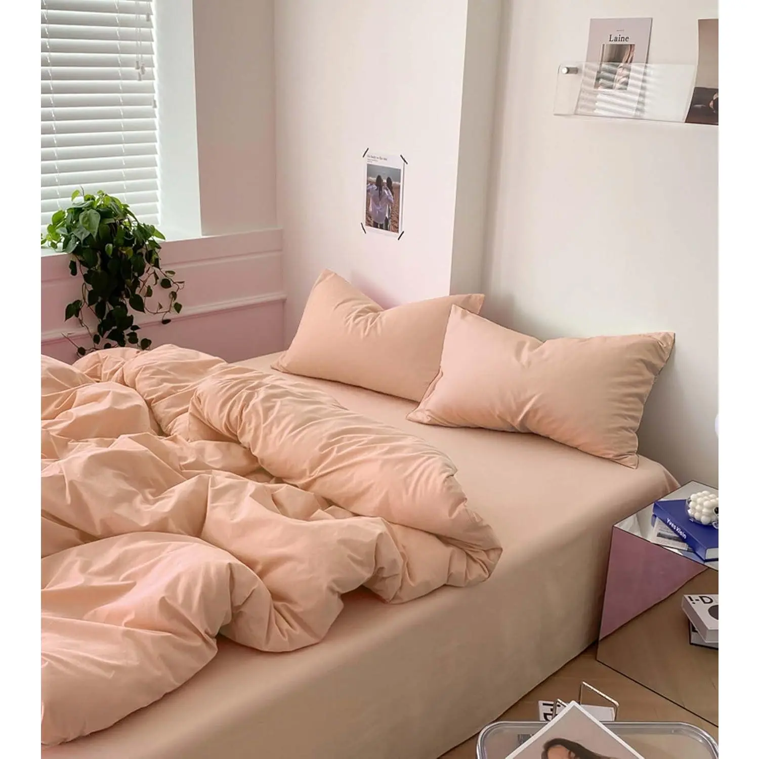 Peach Comforter Set