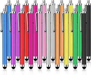 20 Pack Stylus Pen,Stylus Pen for Touchscreen High Precision and Sensitivity for Everyday Writing/Drawing,Universal Stylus Compatible with Touch Screens,10 Colors