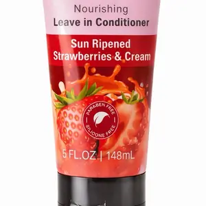 Leave-in Conditioner Sun Ripened Strawberries & Cream 5 FL OZ 148mL Paraben Free Silicone Free