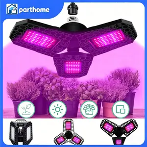 Full Spectrum 144LED Grow Light Plant Growing Lamp for Indoor Plants Grow Tent Greenhouse Veg and Bloom Seedlings Hydroponics