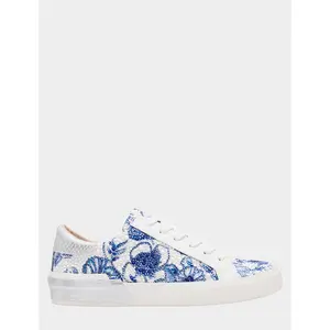 Betsey Johnson Damon White/Blue Floral