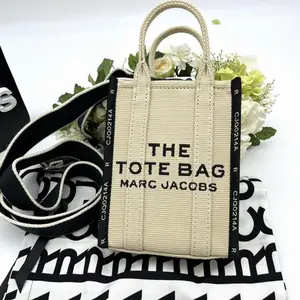 Pre-owned MARC JACOBS Canvas Tote Bags The Mini Tote Bag mj8821fk