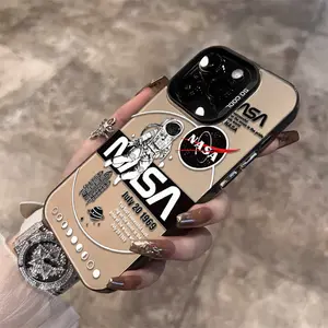 A Vibrant Astronaut Phone Case, Compatible with Apple Iphone Models 6/7/8/X/Xs/Xr/Xs Max/11/12/13/14/15/16 Pro