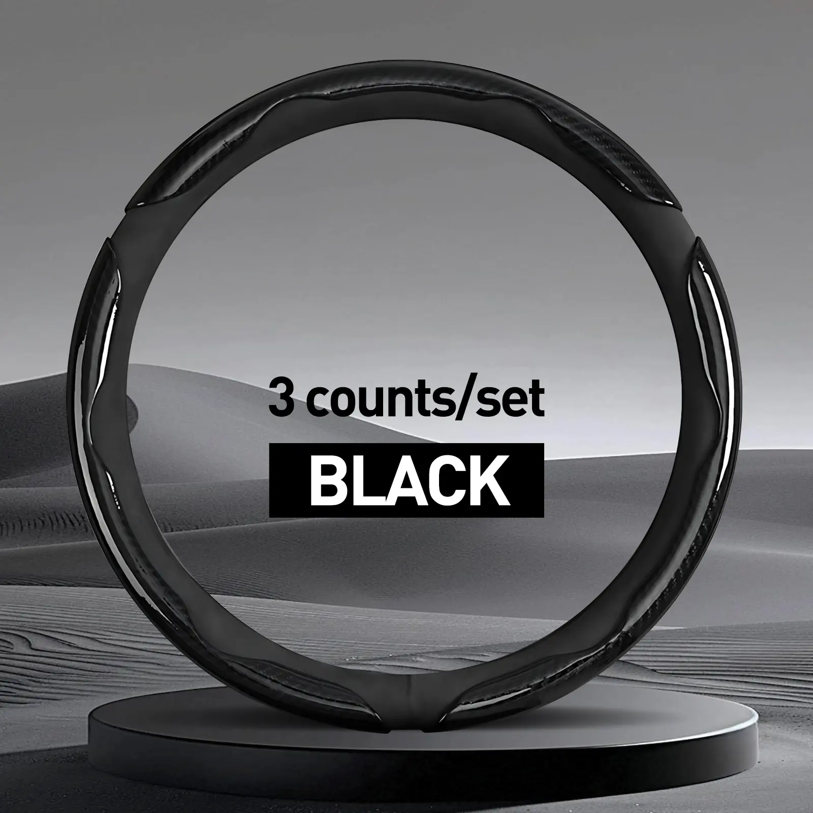 3 counts/set - Black 