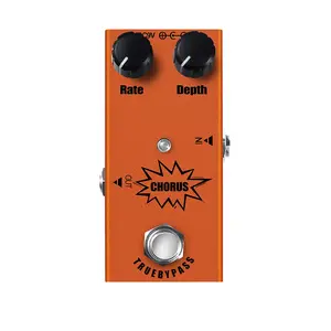 Guitar Chorus Pedal, Mini Chorus Pedal, DC 9V Guitar Effects Pedal, True Bypass for Electric Guitar, Music Accessories