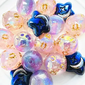 High-quality bling-bling beads for DIY bracelets and phone straps