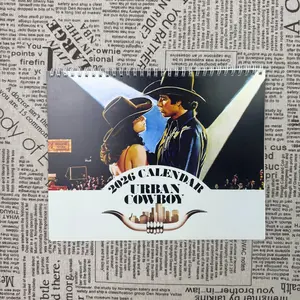 Urban Cowboy Inspired 2026 Calendar, Western Country Theme Calendar, Vintage Cowboy Fans Gift, New Year Planner, Holiday Gift Ideas