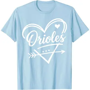 Vintage Oriole Name Gifts For Men Women T-Shirt Everyday Cotton T-Shirt