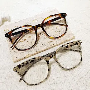 Square Reading Glasses Valentine s Day Gift 2026 for Women Anti Blue Light High Definition Lens Classic Tortoise Milky Leopard Frame 1.0 to 4.0