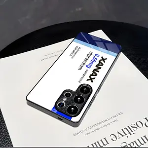 XANAXS Pattern Phone Case For Samsung S 25 26 24 23 22 21 Ultra 10 Plus a16 Pro Fe 20 Note 34 S30 glass Shockproof