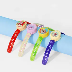 [Summer New Product] MINISO Disney Crazy Animal City Series Watch Part 2 Nibbles/Gary DIY Trendy Cute Toy Gift for Kids Teens Boys Girls Ages 3+