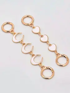 2PCS Bag Extender Chain Wallet Strap Extension Handbag/Purse/Hanger Replacement Accessory For Bag & Wallet Making