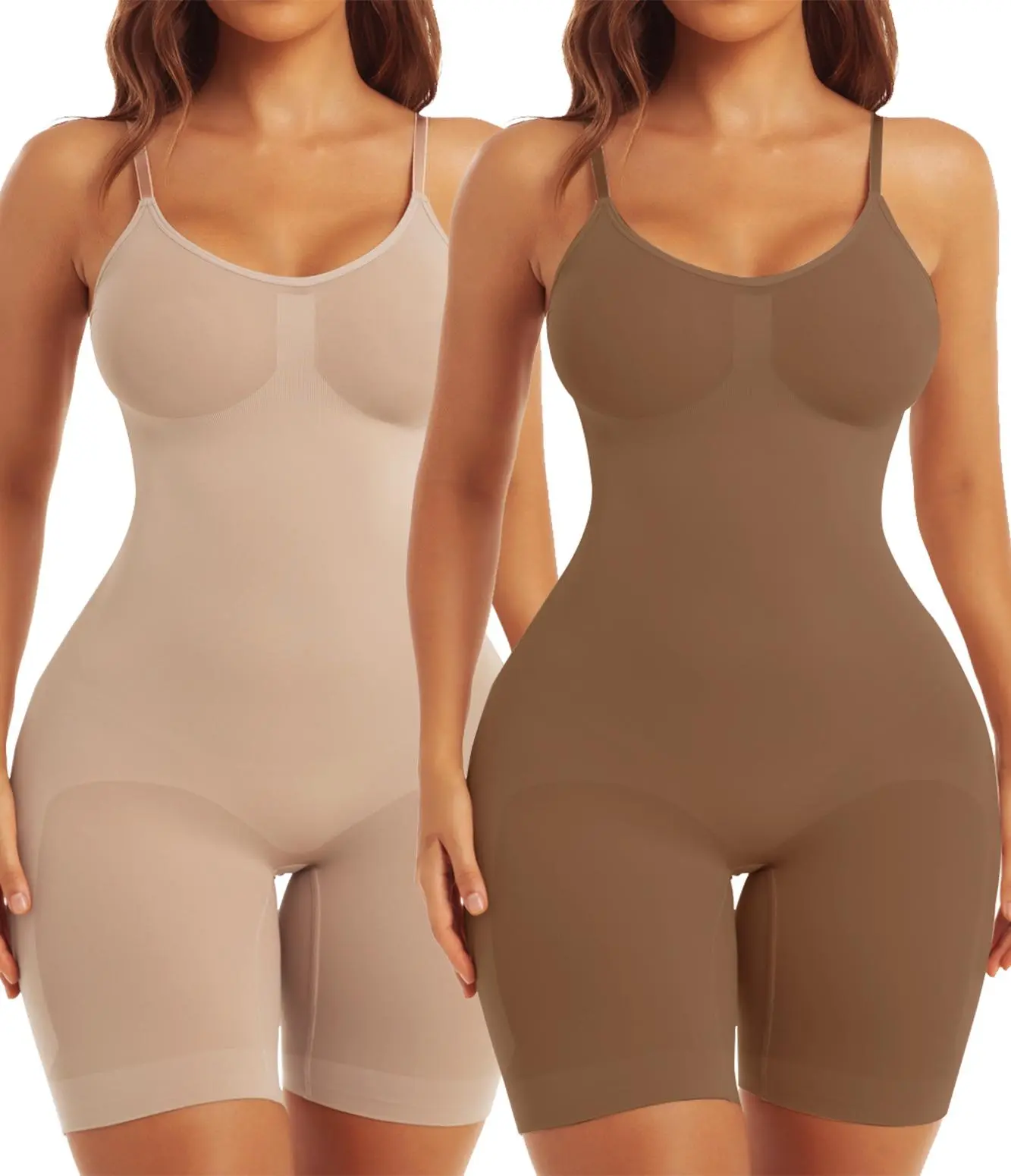 Shorts Bodysuit for Women Tummy Control Shapewear Sexy Butt Lifting Workout Bodycon One Piece Short Jumpsuit Minimalist Comfy Smooth Fabric,back to school,back to school shopping